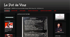 Desktop Screenshot of lepotdevins.com